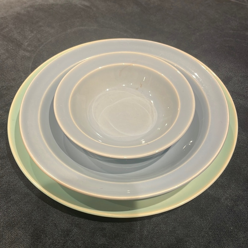 VINTAGE! Lu-Ray dishware